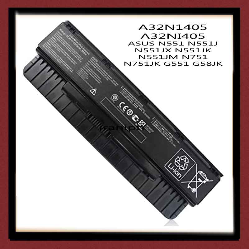 N551 باتری لپ تاپ ASUS N551 پارت نامبر : A32N1405 – iraniph